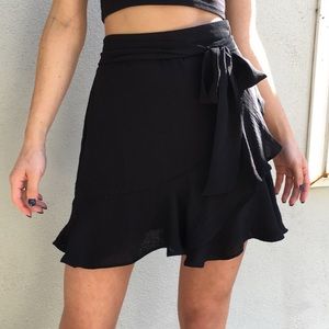 Top Skirt Wrap Style Skirt